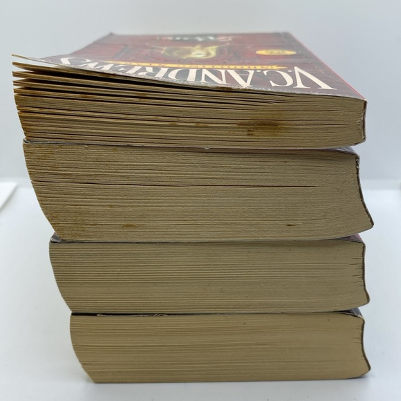 V.C. Andrews 4 Book Bundle Wicked Forest Falling Stars Rose Broken Wings Novels - Picture 13 of 14